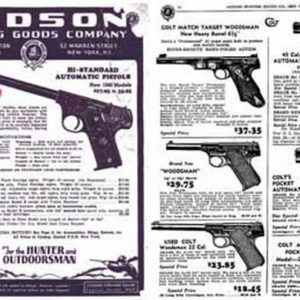 Hudson Sporting Goods 1940 Catalog