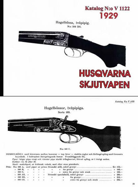 Husqvarna (Sweden) 1929 Guns Catalog - GB-img-0