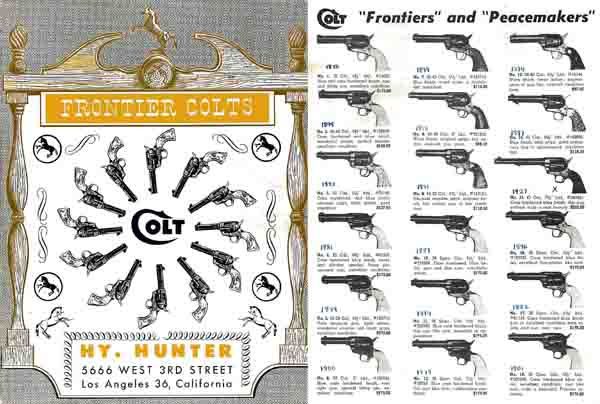Hy Hunter's - Frontier Colts c.1958 Catalog - GB-img-0