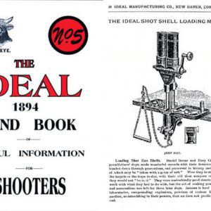 Ideal 1894 (circa) Mfg. Co. Handbook of Useful Information No. 5