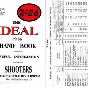 Ideal 1916 Hand Book of Useful Information No.26 Catalog
