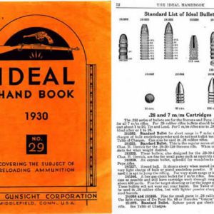 Ideal 1930 Hand Book of Useful Information for Shooters No. 29