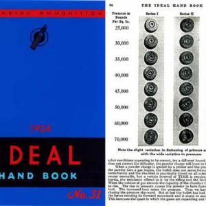 Ideal 1934 Hand Book of Useful Information for Shooters No. 31