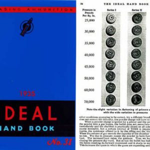Ideal 1935 Hand Book of Useful Information for Shooters No .31