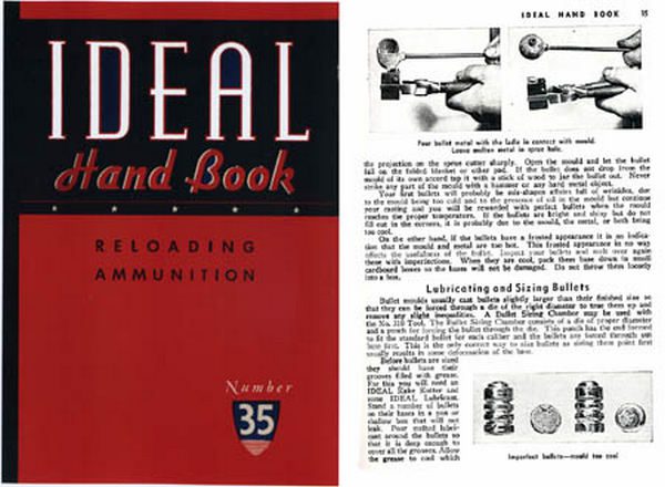 Ideal 1948 Hand Book/ Reloading Ammunition #35 - GB-img-0