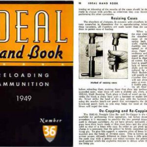 Ideal 1949 Hand Book of Useful Information for Shooters No. 36