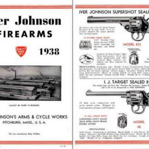 Iver Johnson 1938 Arms Gun Catalog