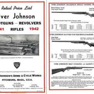 Iver Johnson 1941-2 Gun Catalog