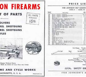 Iver Johnson 1948 Parts and Price Catalog