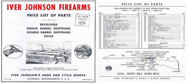 Iver Johnson 1948 Parts and Price Catalog - GB-img-0