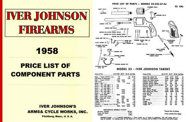 Iver Johnson 1958 Component Parts Catalog - GB-img-0
