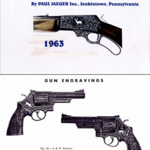 Jaeger Gun Engraving 1963 Catalog