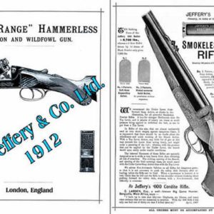 Jeffery 1912 & Co. Ltd. Gun Catalog (UK)