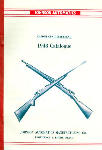 Johnson Automatic Firearms 1948 Catalog - GB-img-0
