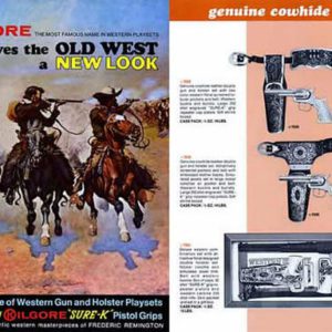 Kilgore Western Playsets 1970-71 Cap Gun Catalog