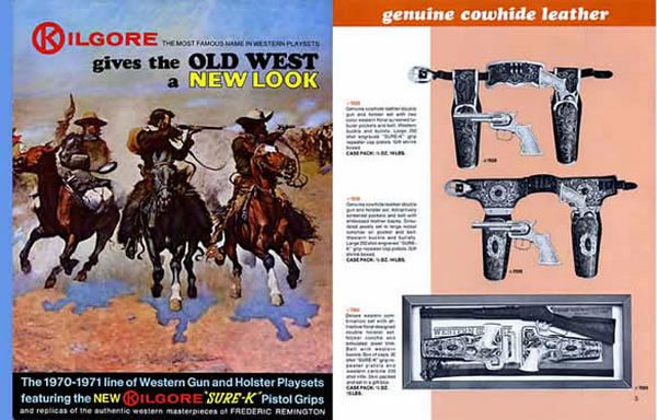 Kilgore Western Playsets 1970-71 Cap Gun Catalog - GB-img-0