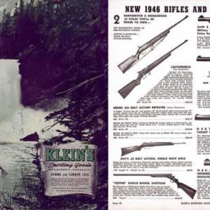 Klein's 1946 Sporting Goods & Gun Catalog (Chicago)