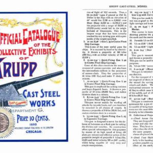 Exhibits of the Krupp Steel Works 1893