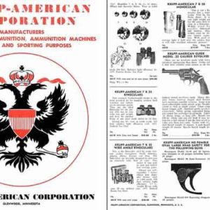 Krupp-American 1959 Circa (Glenwood, Minn) Gun Catalog