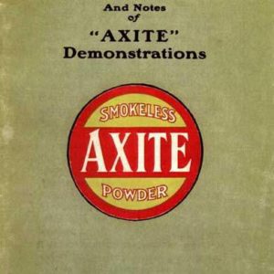 Kynoch 1905 Axtite Powder Catalog