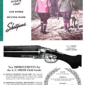 LC Smith 1945 Shotguns, Rifles and Pistols Catalog