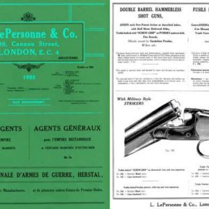 L. LePersonne and Co. 1925 Gun Catalogue (UK)