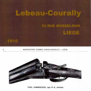 Lebeau Courally 1910c Gun Catalog (Fr)
