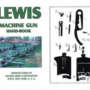 Lewis M1918 Automatic Machine Gun- Savage Arms Co.- Manual
