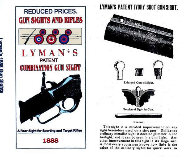 lyman sights serial numbers