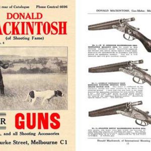 Mackintosh, Donald 1929 Circa (AU-Melb) Gun Catalog