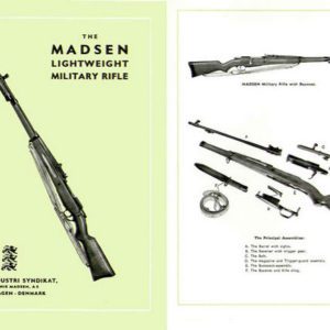 Madsen 1952 Lightweight Military Rifle Gun Catalog (Denmark)