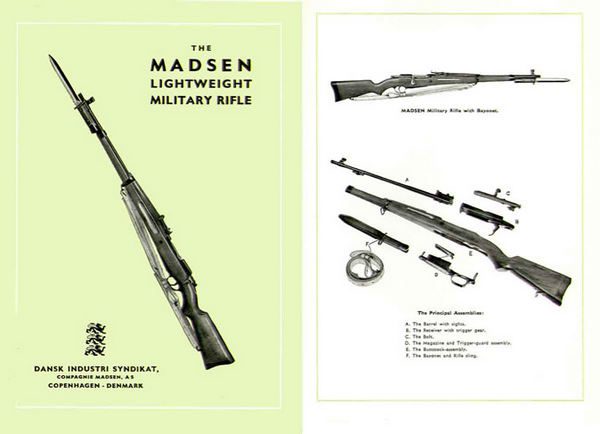 Madsen 1952 Lightweight Military Rifle Gun Catalog (Denmark) - GB-img-0
