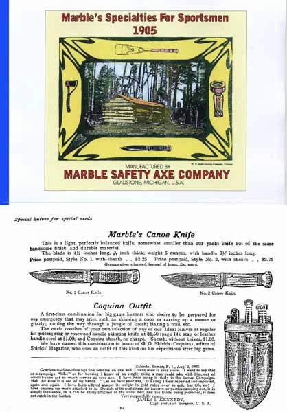 Marbles 1905 Specialties for Sportsmen Gun & Knife Catalog - GB-img-0