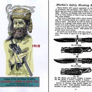 Marbles 1910 Catalog of Gun and Outing Specialty Catalog