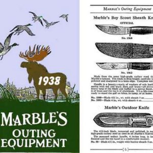 Marbles 1938 Outing & Gun Equipment Catalog