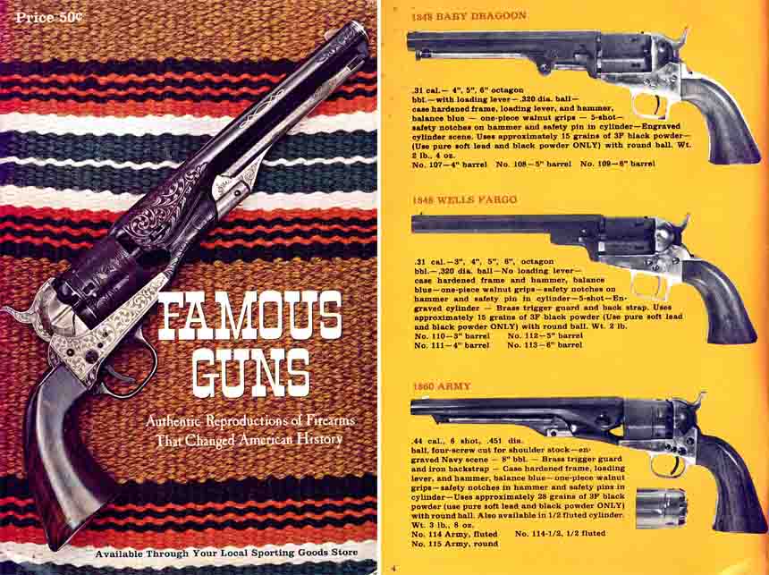 Replica Arms Co.  (Famous Guns) 1968  Gun Catalog - GB-img-0