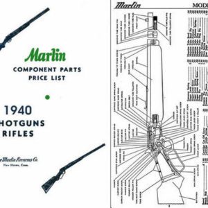 Marlin 1940 Rifles and Shotguns - Component Parts Catalog