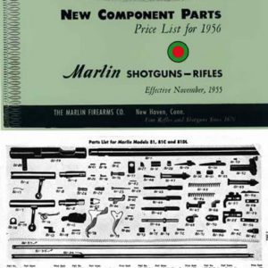 Marlin 1956 Rifles and Shotguns - Component Parts Catalog