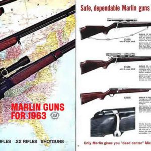 Marlin 1963 Guns Catalog