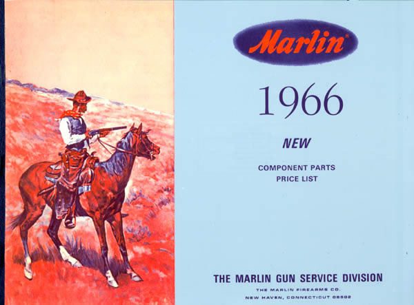 Marlin 1966 Arms Component Parts Gun Catalog - GB-img-0