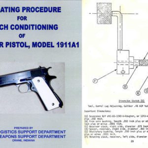 Colt 1964 - 1911A1 Match Conditioning USN Manual