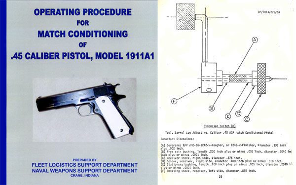 Colt 1964 - 1911A1 Match Conditioning USN Manual - GB-img-0