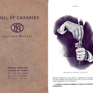 Mauser 1926 Circa Manual - Fusil Et Carabine, - in French