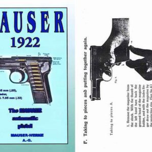 Mauser 1922 Automatic Pistol Catalog- Manual