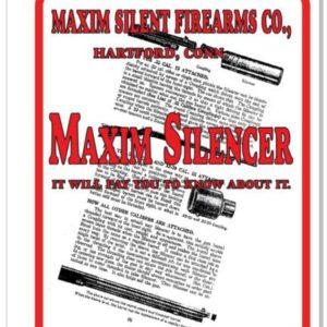 Maxim c1913 Gun Silencer Catalog