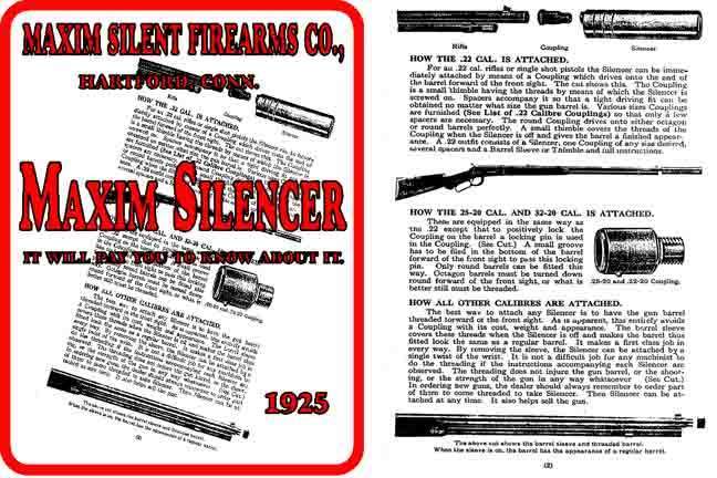 Maxim 1925 Gun Silencer Catalog - GB-img-0