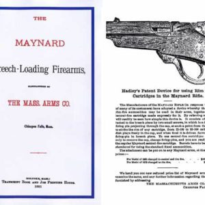 Maynard 1881 Breech Loading Firearms Catalog