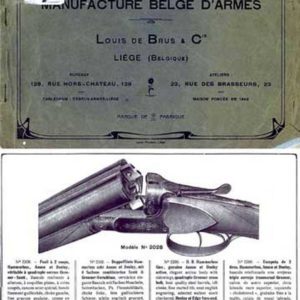 Louis De Brus Mfr. Belge D'Armes 1938 Circa Catalog