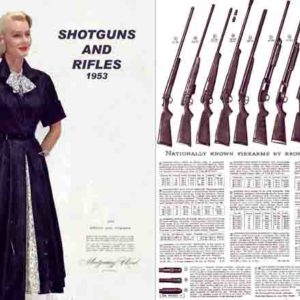 Montgomery Ward 1953 Guns Catalog