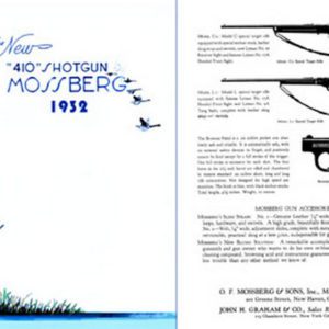 Mossberg 1932 Catalog